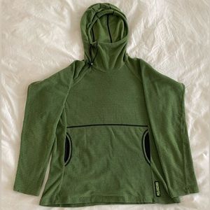 Women’s Melanzana Microgrid Hoodie, Size M